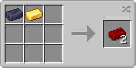 Crafting Gold Titanium Ingots